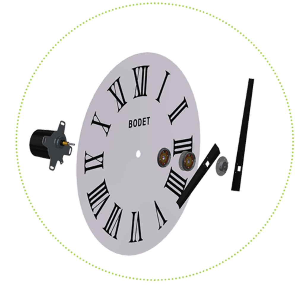 Fai Da Te Sxett Meccanismo Orologio Da Parete - Motore Di Ricambio